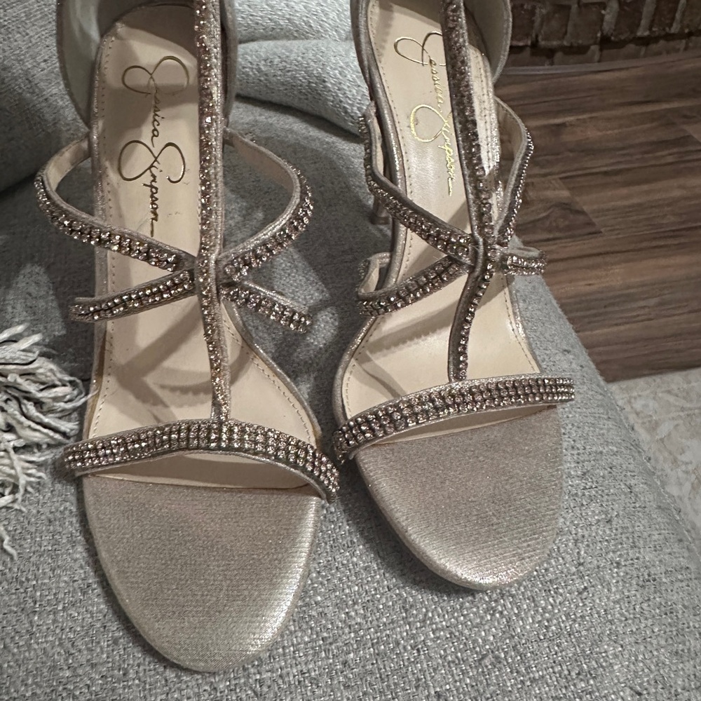 Jessica Simpson Glittering Heels